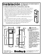 Предварительный просмотр 5 страницы Bradley 227 Towel Dispenser Installation Manual