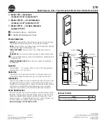 Preview for 1 page of Bradley 270 Manual