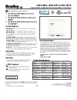 Bradley 2902-2800 Product Specifications preview