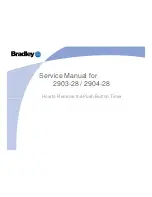 Предварительный просмотр 23 страницы Bradley 2903-28 Service Manual