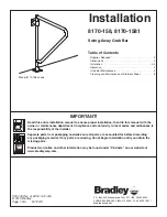 Bradley 8170-158 Installation предпросмотр