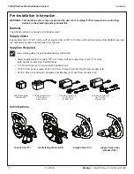 Preview for 2 page of Bradley ABP-1WCA Installation