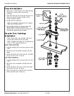 Предварительный просмотр 3 страницы Bradley Aerada 90-80 Series Installation Instructions