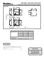 Предварительный просмотр 2 страницы Bradley Bradex 2902-2800 Operation Manual