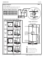 Preview for 2 page of Bradley CBSHWR9000KD Installation Manual