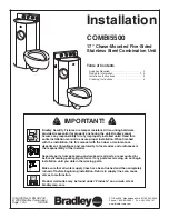 Bradley COMBI5500 Install Manual preview