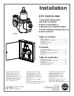 Bradley EFX 125/S19-2300 Installation Manual preview