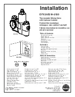 Bradley EFX 20-2150 Manual предпросмотр