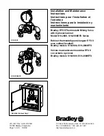 Предварительный просмотр 1 страницы Bradley EFX 8 Installation And Maintenance Instructions Manual