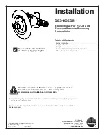 Bradley Equa-Flo S59-1005SR Installation preview