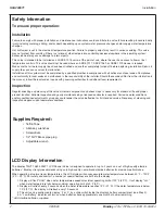 Preview for 2 page of Bradley Equa-Flo TMVT1 Installation Manual