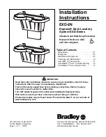 Предварительный просмотр 1 страницы Bradley EXD-2N Installation Instructions Manual