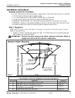 Preview for 3 page of Bradley Express Crescent CRS-2/IR Installation Instructions Manual