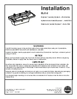 Bradley Express ELX Series Installation Manual preview