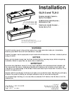 Bradley Express GLX Series Installation Manual preview