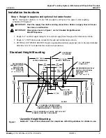 Предварительный просмотр 5 страницы Bradley Express MG Series Installation Manual