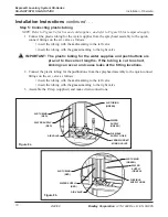 Preview for 10 page of Bradley EXPRESS SS-2/AST/JUV Installation Instructions Manual