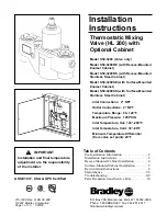 Bradley HL 200 Installation Instruction preview