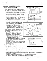 Предварительный просмотр 6 страницы Bradley HN200 Installation Instructions Manual