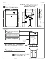 Предварительный просмотр 2 страницы Bradley HSC79 Installation