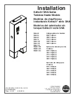 Bradley Keltech SNA Series Installation Manual preview