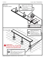 Предварительный просмотр 7 страницы Bradley Lenox Lockers LENOXPEDESTAL Installation Manual