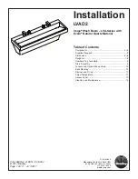 Bradley LVA Series Installation Manual preview