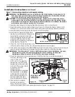 Предварительный просмотр 11 страницы Bradley MG-2/BIR3 Installation Instructions Manual