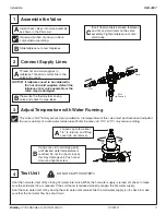 Preview for 3 page of Bradley Navigator S59-4007 Installation Manual