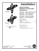 Bradley Navigator S59-4016 Series Installation предпросмотр