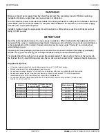 Preview for 2 page of Bradley OmniDeck 3000 Series Installation Manual