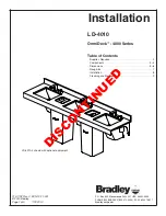 Bradley OmniDeck 4000 Series Installation Manual предпросмотр