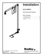 Preview for 1 page of Bradley S19-120HFP Installation