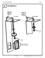 Preview for 6 page of Bradley S19-125BF Installation Manual