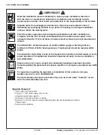 Предварительный просмотр 2 страницы Bradley S19-125SBF Installation Manual