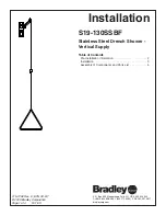 Bradley S19-130SSBF Installation предпросмотр