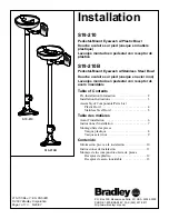 Bradley S19-210 Installation Manual preview