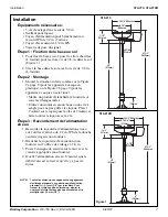 Предварительный просмотр 7 страницы Bradley S19-210 Installation Manual