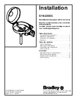 Bradley S19-220DC Installation Manual предпросмотр