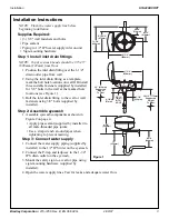 Предварительный просмотр 3 страницы Bradley S19-220DCRPT Installation