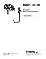 Bradley S19-220P Installation preview