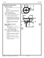 Предварительный просмотр 3 страницы Bradley S19-220SS Installation Instructions