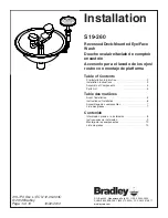 Bradley S19-260 Installation Manual preview