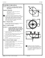 Preview for 3 page of Bradley S19-260 Installation Manual