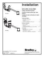 Bradley S19-270C Installation Manual предпросмотр