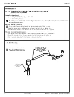 Предварительный просмотр 4 страницы Bradley S19-270C Installation Manual