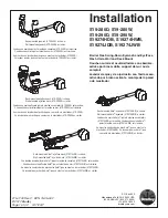 Bradley S19-280D Installation Manual предпросмотр