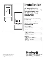 Предварительный просмотр 1 страницы Bradley S19-282 Installation Manual