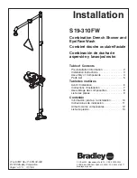 Bradley S19-310FW Installation Manual preview