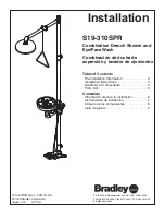 Bradley S19-310SPR Installation Manual предпросмотр